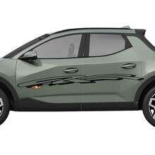 Rally Side Doors Vinyl Stickers Decal Graphic fit to Hyundai Santa Cruz
 2