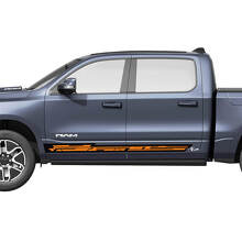 Side Doors Stripes for Dodge RAM 1500 REV Vinyl Decals Stickers Graphics 2
 2