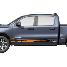 Side Doors Stripes Rocker for Dodge RAM 1500 REV Vinyl Decals Stickers Graphics 2
 2