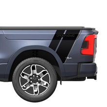 Rear Side Truck Stripes Rocker for Dodge RAM 1500 REV Vinyl Decals Stickers Graphics
 2