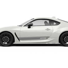 GR86 Logo Doors Side Accents Racing Stripes Graphics Decals Stickers 2 For Toyota GR86 2