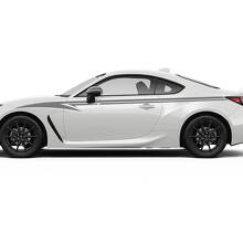 Toyota GR86 full body Side Accents Stripes Graphics Decals Stickers
 2