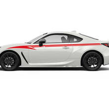 Doors Side Accents Racing Stripes Graphics Decals Stickers 3 For Toyota GR86 3