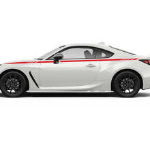 Accent Doors Side Courses Autocollants de Striping pour Toyota GR86 3