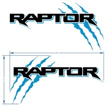 Ford F150 Raptor Claw 2 Colors Bedside Graphics Decal sticker
 2