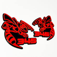 Hornet Bee 345 3D Badge - Custom Fender Grille Tailgate Badges Emblem for Cars & Trucks
 3
