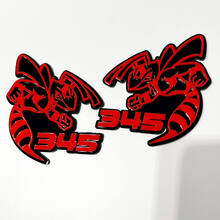 Hornet Bee 345 3D Badge - Custom Fender Grille Tailgate Badges Emblem for Cars & Trucks
 5