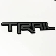 TRAIL 3D Badge Fender Tailgate Emblem for Toyota TRD 3