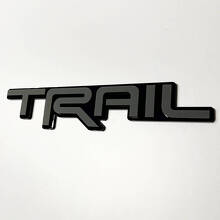 TRAIL 3D Badge Fender Tailgate Emblem for Toyota TRD 5