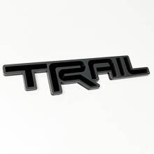 TRAIL 3D Badge Fender Tailgate Emblem 2 for Toyota TRD 2