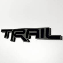 TRAIL 3D Badge Fender Tailgate Emblem 2 for Toyota TRD 5