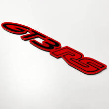 GT3 RS 3D Badge – Custom Guard Tailgate Front Grille Badges Emblem 2 for Porsche GT3 RS 2