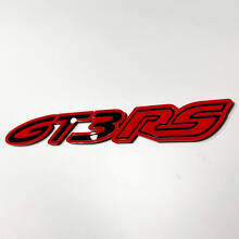 GT3 RS 3D Badge – Custom Guard Tailgate Front Grille Badges Emblem 2 for Porsche GT3 RS 4