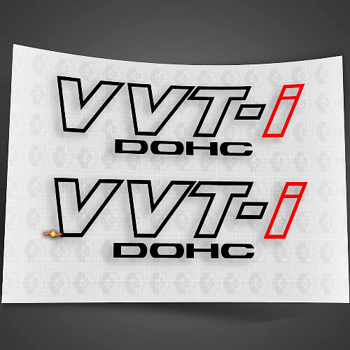 VVT-i DOHC Vinyl Decal Set for Toyota Celica Matrix Scion_1