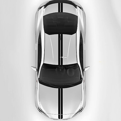 Hood Roof Trunk Racing Stripes Graphics Decals Stickers 2 For Toyota GR86