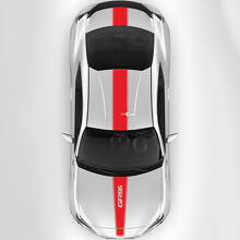 Toyota GR86 Hood Roof Trunk Racing Stripes Graphics Decals Stickers 4
 3