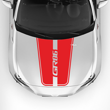 Toyota GR86 Hood Racing Stripes Graphics Decals Stickers 2
 3