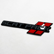 Scat Pack ScatPack Hash Fender Tailgate Front Grille 3D Badge Emblem
 2
