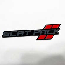 Scat Pack ScatPack Hash Fender Tailgate Front Grille 3D Badge Emblem
 6