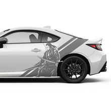Japan Samurai Doors Side Stripes Graphics Decals Stickers for Toyota JR86 Supra
 3