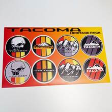 Tacoma Heritage Retro Vintage Old Style Sticker Pack Decals Graphics Racing Stripes fot Toyota
 3
