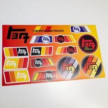 TEQ Heritage Retro Vintage Old Style Sticker Pack Decals Graphics for Toyota
 2