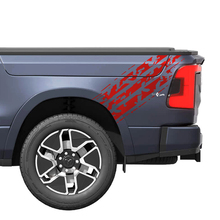 Bed Side Stripes Vinyl Decals Stickers Graphics Dodge RAM 1500 REV
 3