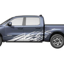 Splash Side Doors Truck Vinyl Decals Stickers Graphics for Dodge RAM 1500 REV 2
 2
