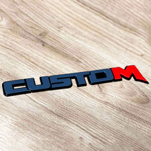 Custom Two Tone Lettering Fender Tailgate Badge_3