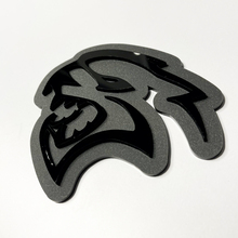Custom 3D Badge Hellcat Dodge Fender Badges Tailgate Emblem Front Grille Badge
 2