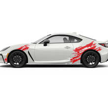 Autot Doors Side Splash Scratches Graphics Decals Stickers for Toyota GR86 Supra 3