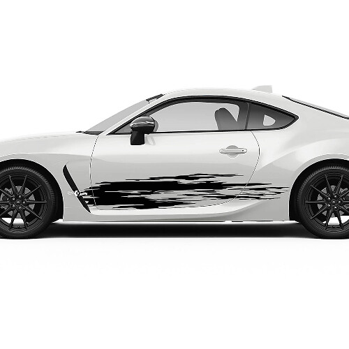 Doors Side Splash Graphics Decals Stickers for Toyota JR86 Supra 2
