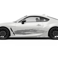 Doors Side Splash Graphics Decals Stickers for Toyota JR86 Supra 2
 2