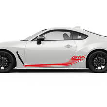 Doors Side Racing Stripes Graphics Decals Stickers for Toyota GR86
 3