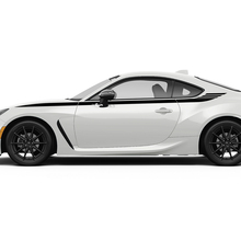 Side Accent Racing Stripes Graphics Decals Stickers for Toyota JR86
 2