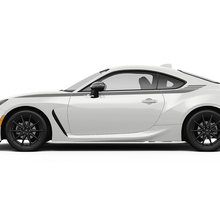 Side Accent Racing Stripes Graphics Decals Stickers for Toyota JR86
 3