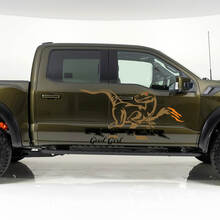 Ford F-150 Raptor Good Girl Side Doors Splash Graphics side decal Stickers
 2