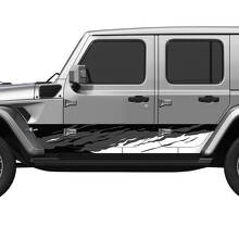 Camo Splash Side Doors Vinyl Decal Sticker 6 for Jeep Wrangler 3