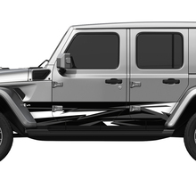 Camo Splash Wrap Side Doors Vinyl decal sticker fit Jeep Wrangler 4
 3