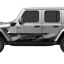 Autocamouflage Splash Side Doors Vinyl Decal Sticker 3 for Jeep Wrangler 2