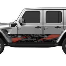 Camo Splash Wrap Side Doors Vinyl decal sticker fit Jeep Wrangler 5
 2