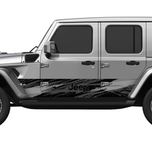 Camo Splash Wrap Side Doors Vinyl decal sticker fit Jeep Wrangler 5
 3