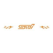 Windshield Banner Vinyl Sticker Decal Graphic Rally fit Suba STI
 2