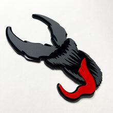 Custom Venom-Style 3D Car Badge Emblem for Fender, Tailgate or Grille_2