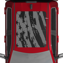 USA American Flag Distressed Vinyl Decals Stickers Graphics for Dodge RAM 1500 TUNGSTEN Panoramic Moonroof
 2