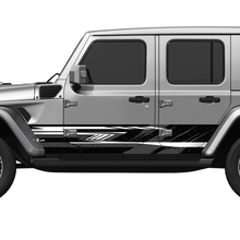 Camo Splash Wrap Side Doors Vinyl decal sticker fit Jeep Wrangler 5
 3