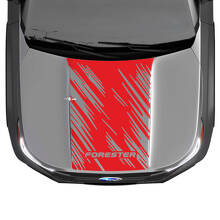 Hood Vinyl Sticker Decal Graphic for Suba Forester
 3