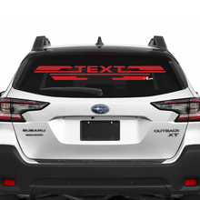 Suba Outback Rear Window Wings Vinyl Sticker Decal Graphic
 3