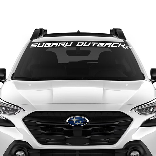 Subaru Outback Windshield Vinyl Sticker Decal Graphic
 1