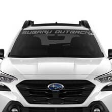 Suba Outback Windshield Vinyl Sticker Decal Graphic
 2